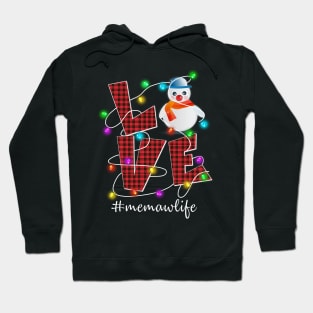 Love Christmas Memawlife Decoration Costume Gift Hoodie